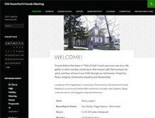 Tablet Screenshot of oldhaverford.org